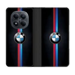 Housse Cuir Portefeuille Pour Xiaomi Redmi Note 15 Pro 4G BMW Logo