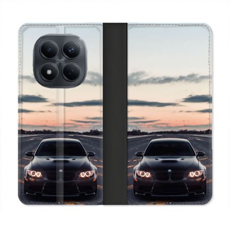 Housse Cuir Portefeuille Pour Xiaomi Redmi Note 15 Pro 4G BMW Serie