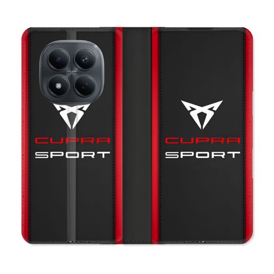 Housse Cuir Portefeuille Pour Xiaomi Redmi Note 15 Pro 4G Cupra