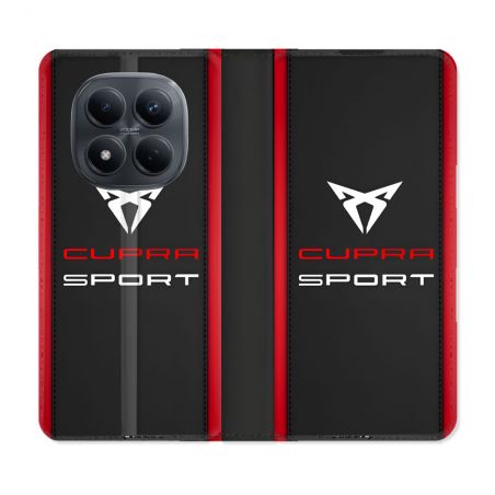 Housse Cuir Portefeuille Pour Xiaomi Redmi Note 15 Pro 4G Cupra