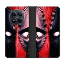 Housse Cuir Portefeuille Pour Xiaomi Redmi Note 15 Pro 4G Deadpool Yeux