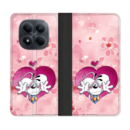 Housse Cuir Portefeuille Pour Xiaomi Redmi Note 15 Pro 4G Didll Love