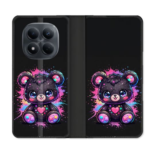 Housse Cuir Portefeuille Pour Xiaomi Redmi Note 15 Pro 4G Fantastique Kawaii Mignon