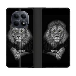 Housse Cuir Portefeuille Pour Xiaomi Redmi Note 15 5G Animal Lion Majestueux