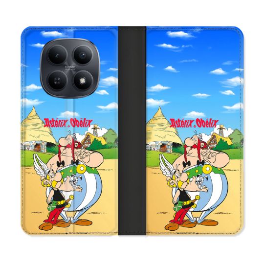 Housse Cuir Portefeuille Pour Xiaomi Redmi Note 15 5G Astérix Obélix Color