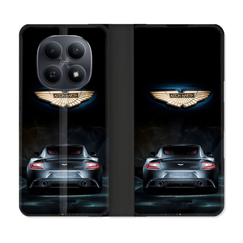 Housse Cuir Portefeuille Pour Xiaomi Redmi Note 15 5G Aston Martin