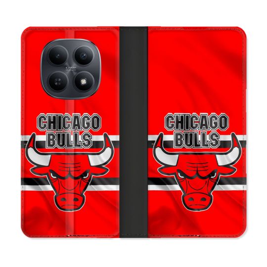 Housse Cuir Portefeuille Pour Xiaomi Redmi Note 15 5G Basket Chicago Bulls