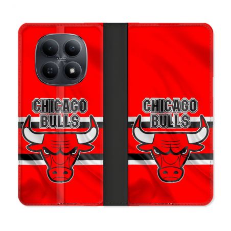 Housse Cuir Portefeuille Pour Xiaomi Redmi Note 15 5G Basket Chicago Bulls