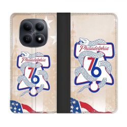 Housse Cuir Portefeuille Pour Xiaomi Redmi Note 15 5G Basket Philadelphia 76ers