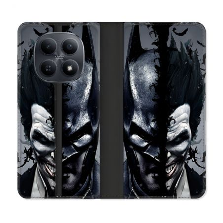 Housse Cuir Portefeuille Pour Xiaomi Redmi Note 15 5G Batman Joker