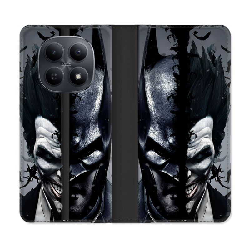 Housse Cuir Portefeuille Pour Xiaomi Redmi Note 15 5G Batman Joker