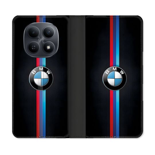 Housse Cuir Portefeuille Pour Xiaomi Redmi Note 15 5G BMW Logo