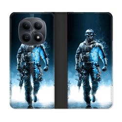 Housse Cuir Portefeuille Pour Xiaomi Redmi Note 15 5G Call Of Duty Guerrier