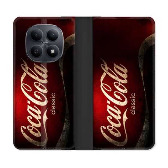 Housse Cuir Portefeuille Pour Xiaomi Redmi Note 15 5G Coca Cola Classique