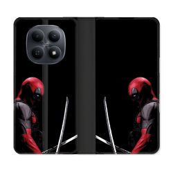 Housse Cuir Portefeuille Pour Xiaomi Redmi Note 15 5G Deadpool Epee