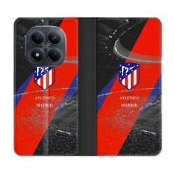 Housse Cuir Portefeuille Pour Xiaomi Redmi Note 15 Pro 4G Foot Athletico Madrid