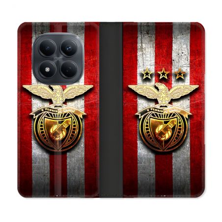 Housse Cuir Portefeuille Pour Xiaomi Redmi Note 15 Pro 4G Foot Benfica