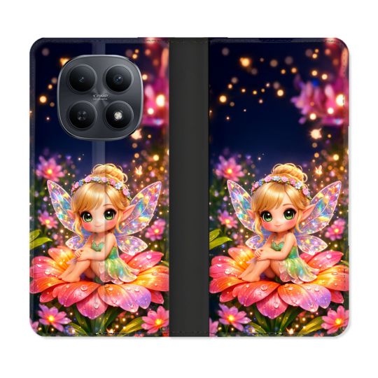 Housse Cuir Portefeuille Pour Xiaomi Redmi Note 15 5G Fantastique Fee Kawaii