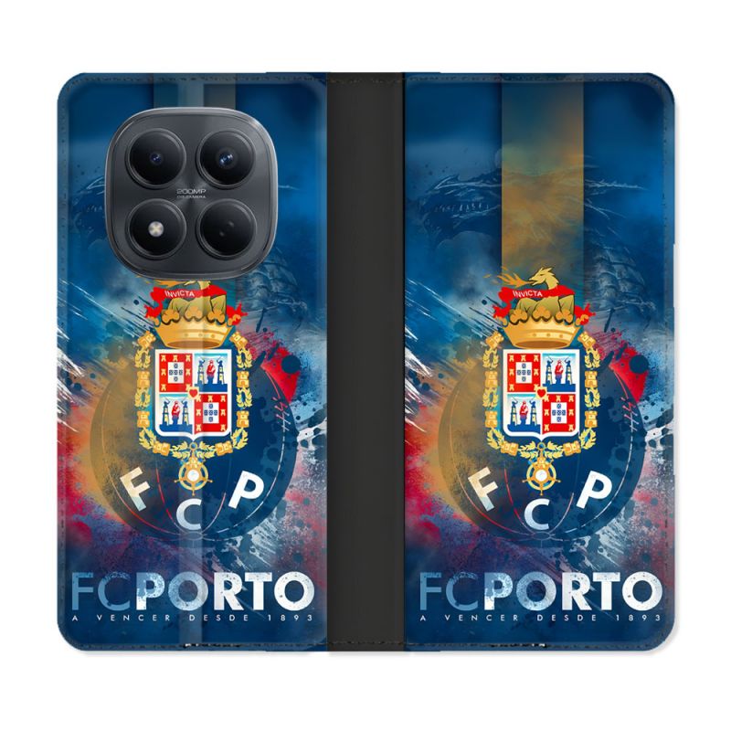 Housse Cuir Portefeuille Pour Xiaomi Redmi Note 15 Pro 4G Foot FC Porto