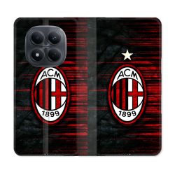 Housse Cuir Portefeuille Pour Xiaomi Redmi Note 15 Pro 4G Foot Milan AC