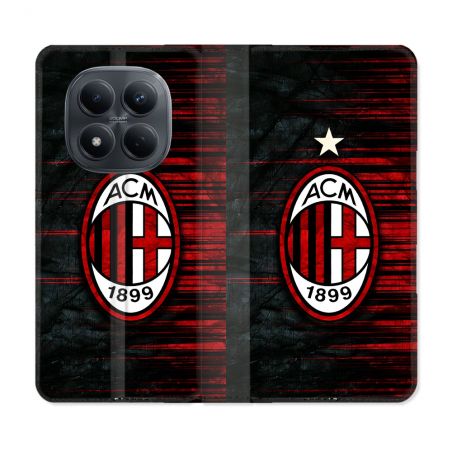 Housse Cuir Portefeuille Pour Xiaomi Redmi Note 15 Pro 4G Foot Milan AC