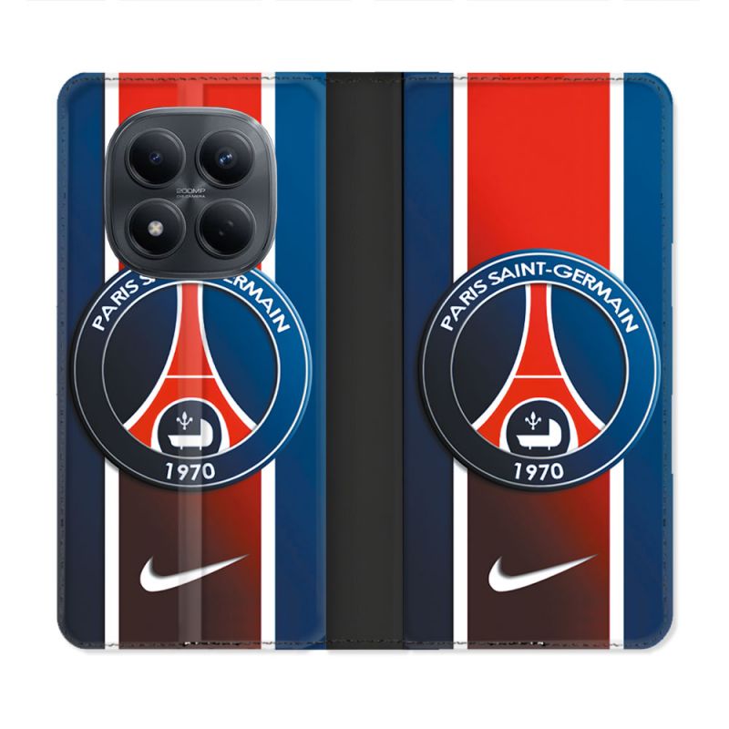 Housse Cuir Portefeuille Pour Xiaomi Redmi Note 15 Pro 4G Foot PSG 1970