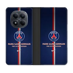 Housse Cuir Portefeuille Pour Xiaomi Redmi Note 15 Pro 4G Foot PSG Fier