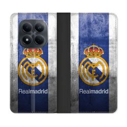 Housse Cuir Portefeuille Pour Xiaomi Redmi Note 15 Pro 4G Foot Real Madrid