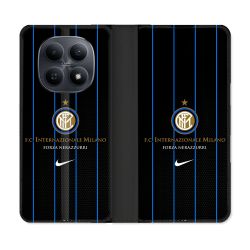 Housse Cuir Portefeuille Pour Xiaomi Redmi Note 15 5G Foot Inter Milan