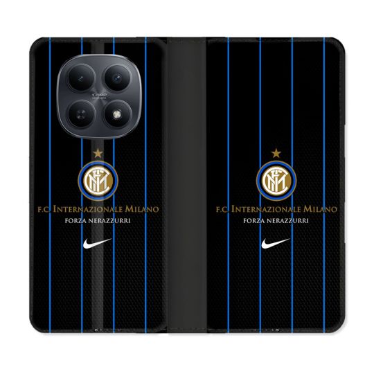 Housse Cuir Portefeuille Pour Xiaomi Redmi Note 15 5G Foot Inter Milan