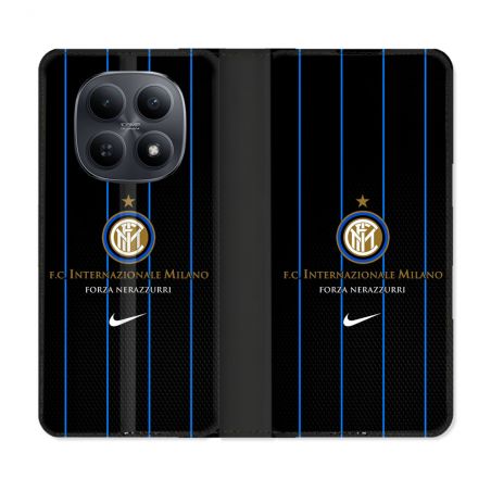 Housse Cuir Portefeuille Pour Xiaomi Redmi Note 15 5G Foot Inter Milan