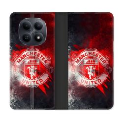 Housse Cuir Portefeuille Pour Xiaomi Redmi Note 15 5G Foot Manchester United