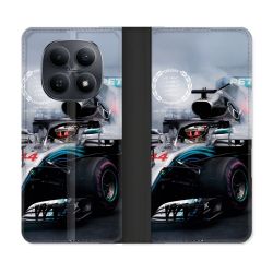 Housse Cuir Portefeuille Pour Xiaomi Redmi Note 15 5G Formule 1 F1 Mercedes Petronas
