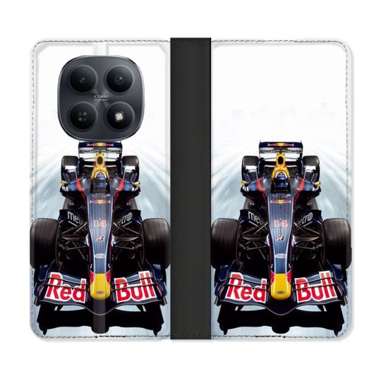 Housse Cuir Portefeuille Pour Xiaomi Redmi Note 15 5G Formule 1 F1 Red Bull
