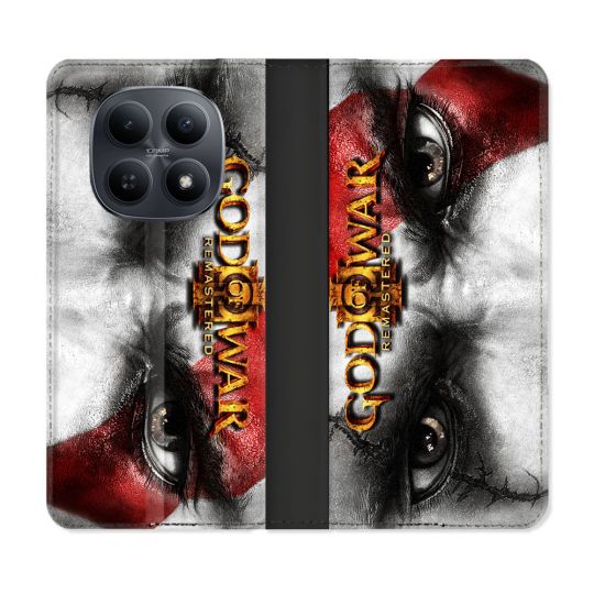 Housse Cuir Portefeuille Pour Xiaomi Redmi Note 15 5G God Of War GOW