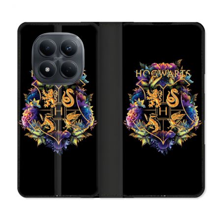 Housse Cuir Portefeuille Pour Xiaomi Redmi Note 15 Pro 4G Harry Potter Hogwarts