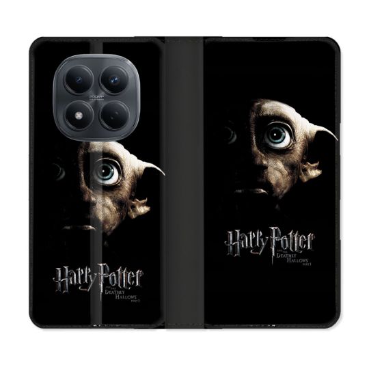 Housse Cuir Portefeuille Pour Xiaomi Redmi Note 15 Pro 4G Harry Potter Hollows Dobby