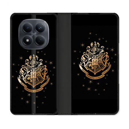 Housse Cuir Portefeuille Pour Xiaomi Redmi Note 15 Pro 4G Harry Potter Poudlard