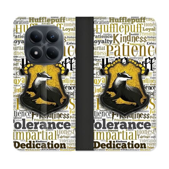 Housse Cuir Portefeuille Pour Xiaomi Redmi Note 15 Pro 4G Harry Potter Poursouffle