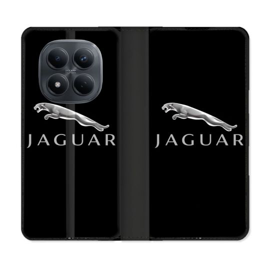 Housse Cuir Portefeuille Pour Xiaomi Redmi Note 15 Pro 4G Jaguar