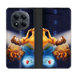 Housse Cuir Portefeuille Pour Xiaomi Redmi Note 15 Pro 4G La Belle et La Bête