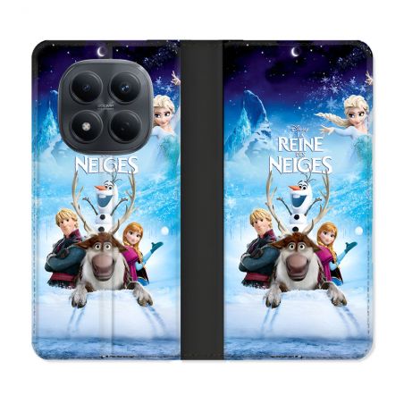 Housse Cuir Portefeuille Pour Xiaomi Redmi Note 15 Pro 4G La Reine Des Neiges