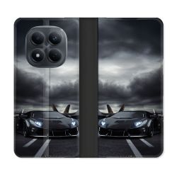 Housse Cuir Portefeuille Pour Xiaomi Redmi Note 15 Pro 4G Lamborghini Avion