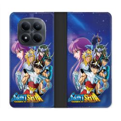 Housse Cuir Portefeuille Pour Xiaomi Redmi Note 15 Pro 4G Les Chevaliers Du Zodiaque