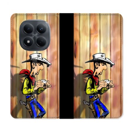 Housse Cuir Portefeuille Pour Xiaomi Redmi Note 15 Pro 4G Lucky Luke
