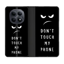 Housse Cuir Portefeuille Pour Xiaomi Redmi Note 15 5G Humour Don't Touch