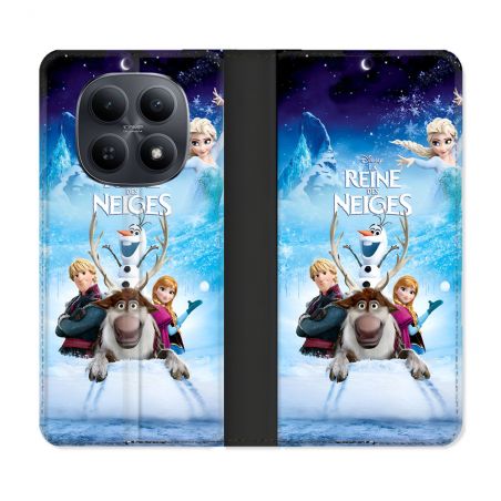 Housse Cuir Portefeuille Pour Xiaomi Redmi Note 15 5G La Reine Des Neiges