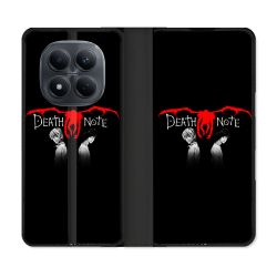 Housse Cuir Portefeuille Pour Xiaomi Redmi Note 15 Pro 4G Manga Death Note Noir