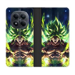 Housse Cuir Portefeuille Pour Xiaomi Redmi Note 15 Pro 4G Manga Dragon Ball Broly
