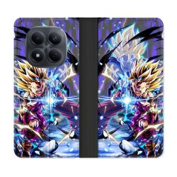 Housse Cuir Portefeuille Pour Xiaomi Redmi Note 15 Pro 4G Manga Dragon Ball Sangohan Duo